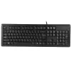 A4Tech KR-92 klaviatūra universali USB QWERTY anglų juoda