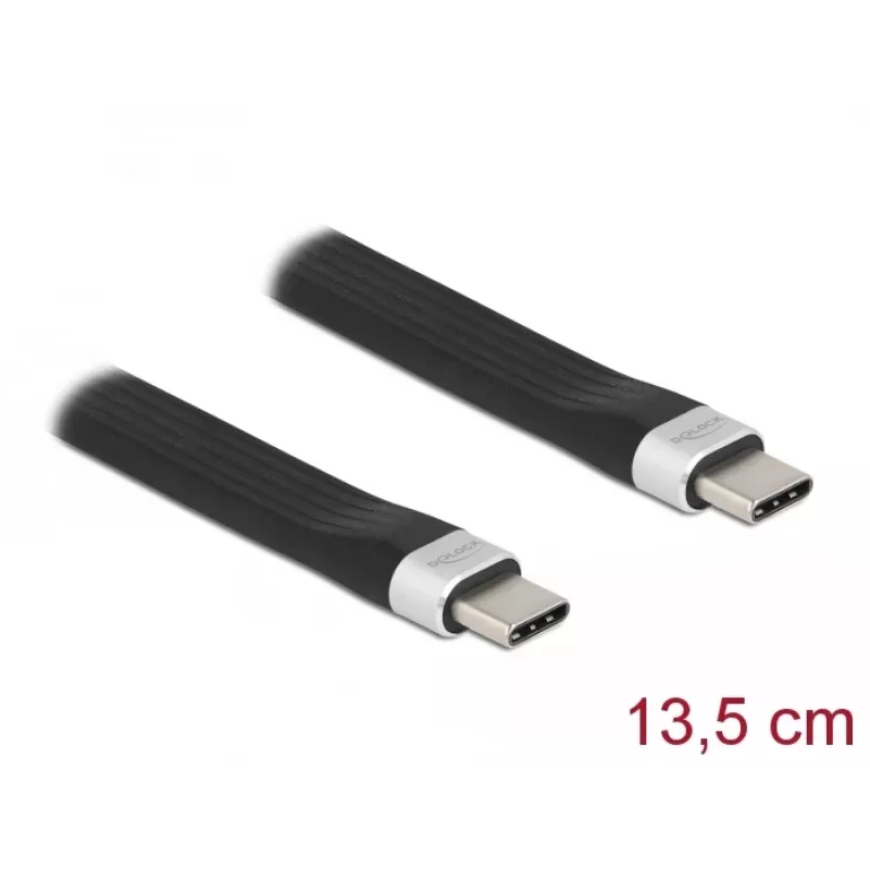 FPC plokščias juostinis kabelis USB Type-C į USB Type-C DeLOCK 85770