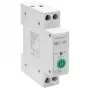DIN bėgelio WiFi relė QOLTEC 50881 — tinklo perjungimo relė 63A elektros instaliacijoms