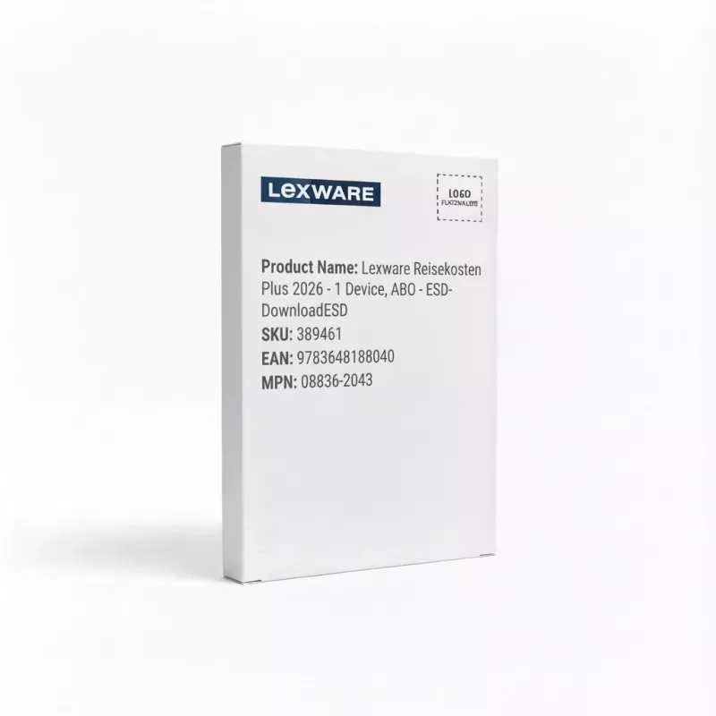Lexware reisekosten plus 2026 1 licencija (-os)