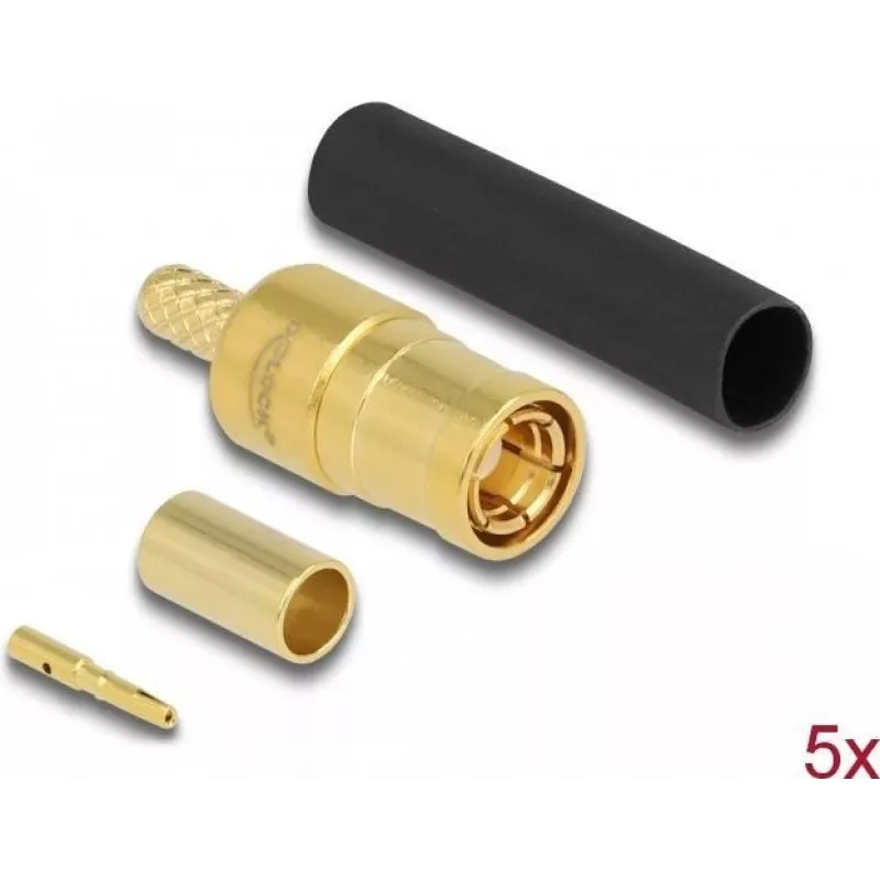 SMB kištukas užspaudimui RG-174 / RG-316 DeLOCK 90040