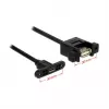 USB laidas DeLOCK 1m USB2.0 Micro-B/USB2.0-A