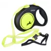FLEXI nauja Neon L - ištraukiamas pavadėlis - 5 m