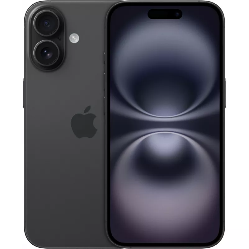 Mobilusis telefonas Iphone 16/128GB Juoda MYE73 Apple