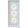 PC korpusas Montech X5 Midi Tower baltas ATX 3x140 mm ventiliatoriai
