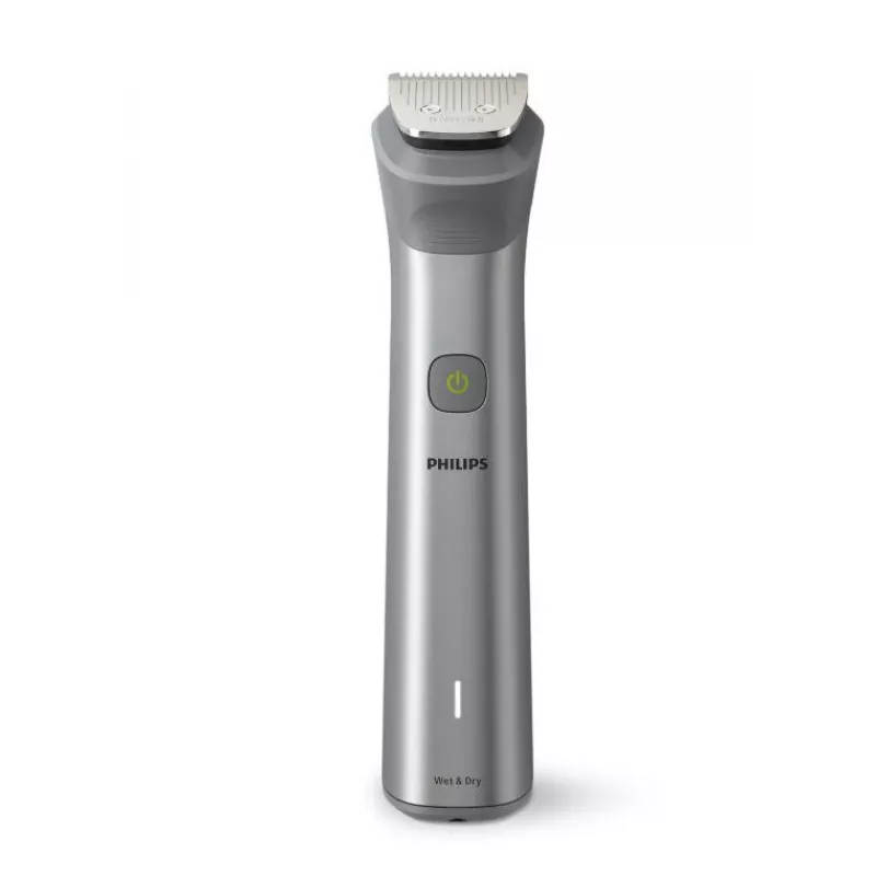 Philips All-in-One Trimmer MG5920/15 Series 5000, Stainless steel, 0.5 mm, 1.6 cm, 1 mm, Beard, Ear, Nose, baterija
