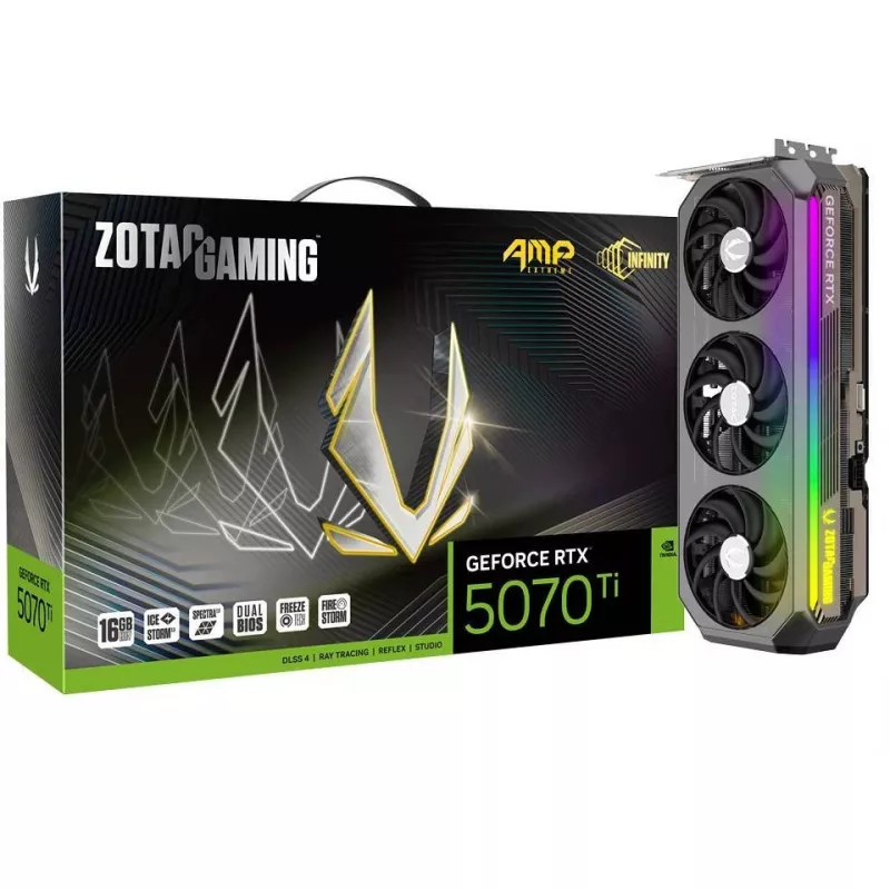 Vaizdo plokštė GeForce RTX 5070 Ti 16 GB GDDR7