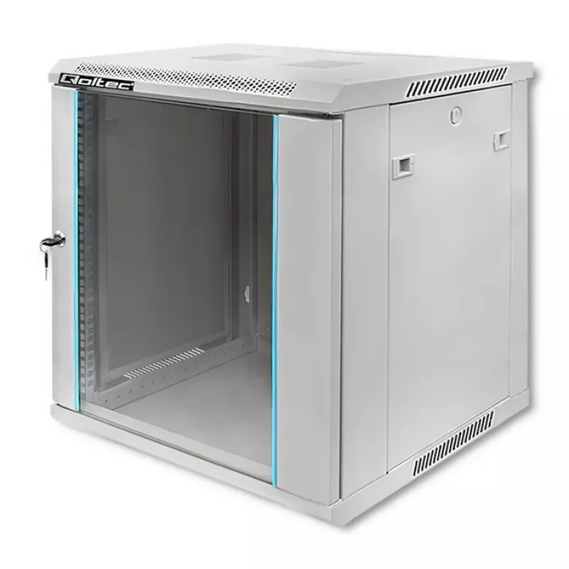 Qoltec 54487 RACK spinta 19 | 12U | 600 x 635 x 600