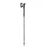 Trekking lazdos Leki Sherpa FX reguliuojamos 120–140 cm, juodos