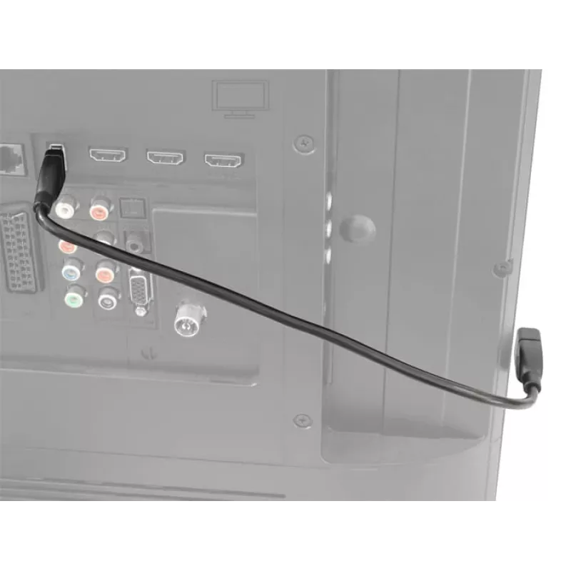 USB laidas DeLOCK 35cm USB 2.0 83498 juoda