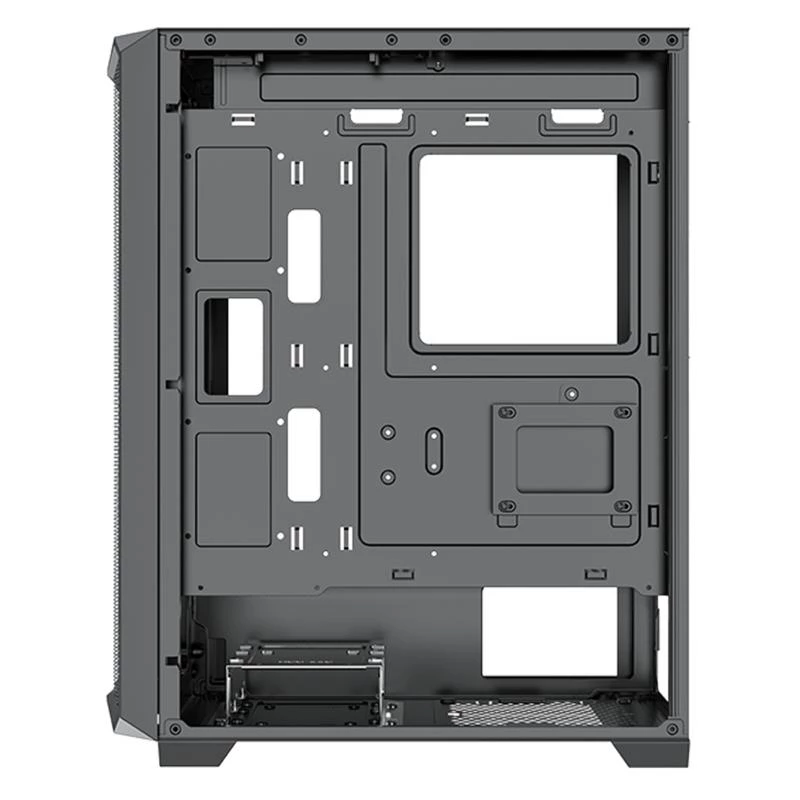 Korpusas|XILENCE|ATX/micro ATX/Mini-ITX|Juodas|Midi Tower|PC|XG161