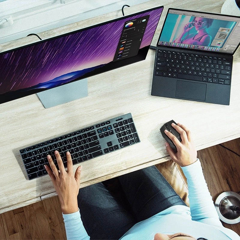 Logilink belaidė pelė BT5.0, ergonominė, juoda