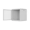 Rack mount cabinet 19 12U 600x600 Pilka
