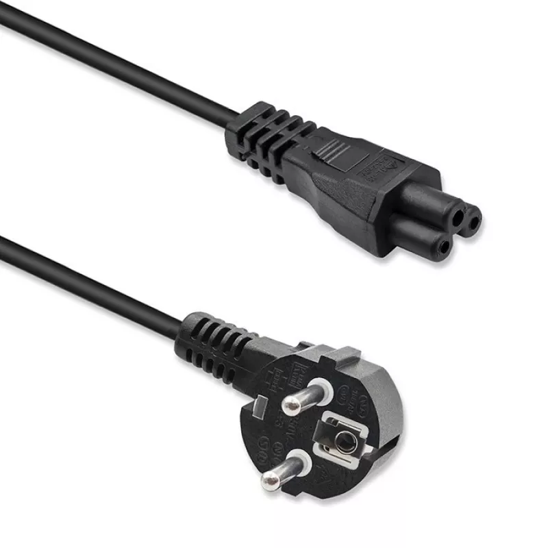 Maitinimo kabelis QOLTEC SCHUKO – IEC C5 1,5 m, QOLTEC modelis 50458