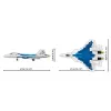 Konstruktorius Cobi SU-57 Felon, 928 dalys – Cobi modelis COBl-5909