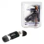 Kortelių skaitytuvas LOGILINK CR0007 USB 2.0 SD/MMC, juodas, iki 480 Mbit/s