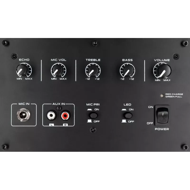Garso sistema MB08.2 PLL FM USB/SD/BT Karaoke LED