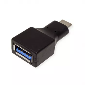 Value 12.99.9030 kabelio adapteris USB Type C į USB Type A juodas (12.99.9030)