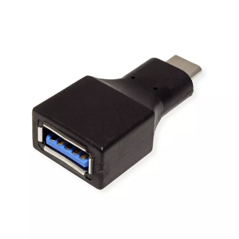 Value 12.99.9030 kabelio adapteris USB Type C į USB Type A juodas (12.99.9030)