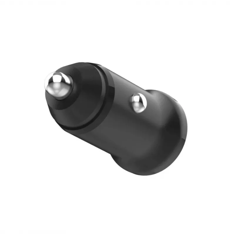 Automobilinis USB-C įkroviklis FIXED FIXCC30N-C-BK 30W, fiksuotas laidas, vieno prievado greitasis įkrovimas 12V automobilio lizdui
