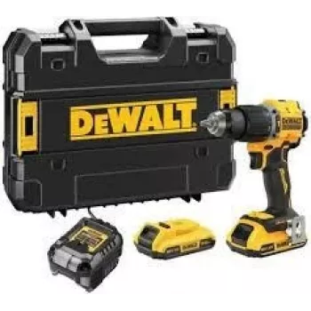 DeWALT DCD799D2T-QW 18 V XR bešepetėlis akumuliatorinis gręžtuvas-perforatorius, rinkinys