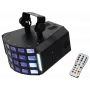 LED šviesos efektas EUROLITE D-30 Hybrid 36W RGBAWP DMX, hibridinis spindulio/plovimo efektas, 36 W
