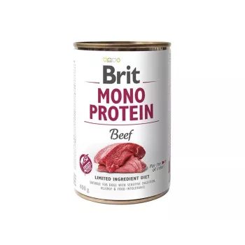 BRIT Mono Protein Beef - šlapias šunų maistas - 400 g