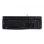 Desktop MK120, laidinis, USB, QWERTZ, juodas, pelė į komplektą įeina