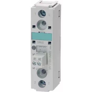 Siemens vienfazis puslaidininkinis relė 3RF21 1 vnt. 3RF2120-1AA02 apkrovos srovė 20 A (3RF2120-1AA02)