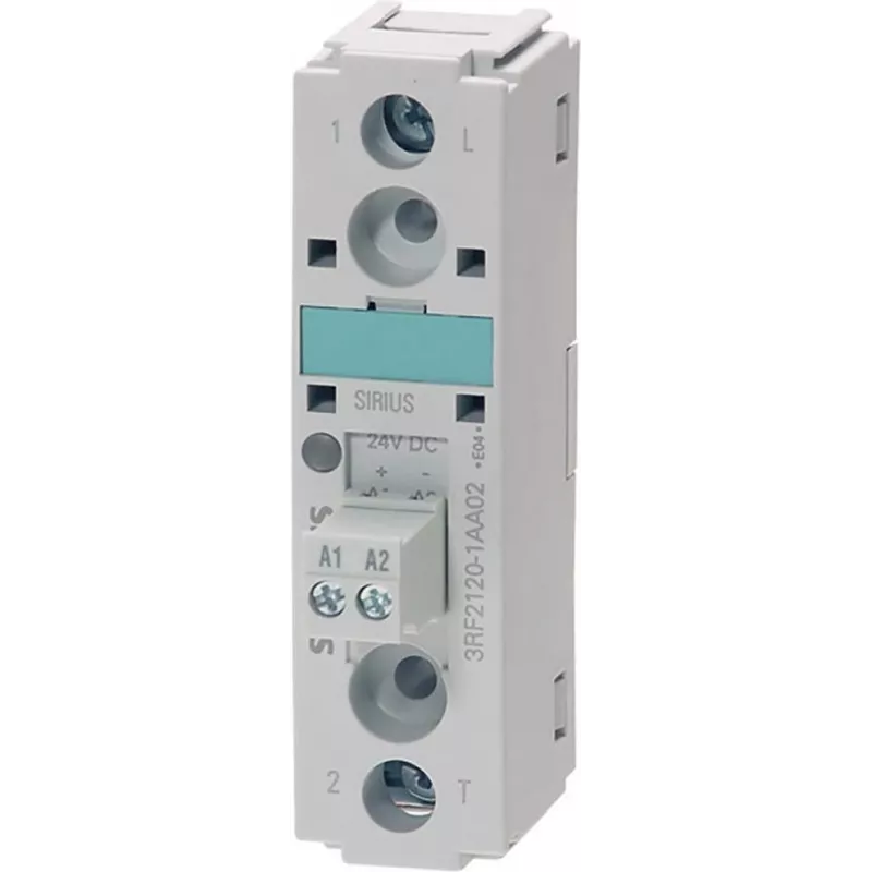 Siemens vienfazis puslaidininkinis relė 3RF21 1 vnt. 3RF2120-1AA02 apkrovos srovė 20 A (3RF2120-1AA02)