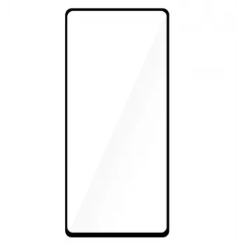 Grūdinto stiklo ekrano apsauga Tellur, skirta Samsung S10 Lite — visiškai klijuota, pritaikyta dėklams, juoda