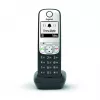 Gigaset A690HX analoginis/DECT telefonas su skambučio numerio atpažinimu, juodas, sidabrinis