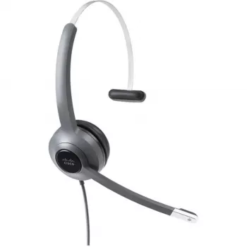 Cisco 521 laidinis vienpusis - ausinės - ant ausies - laidinės - 3,5 mm kištukas (CP-HS-W-521-USB=)