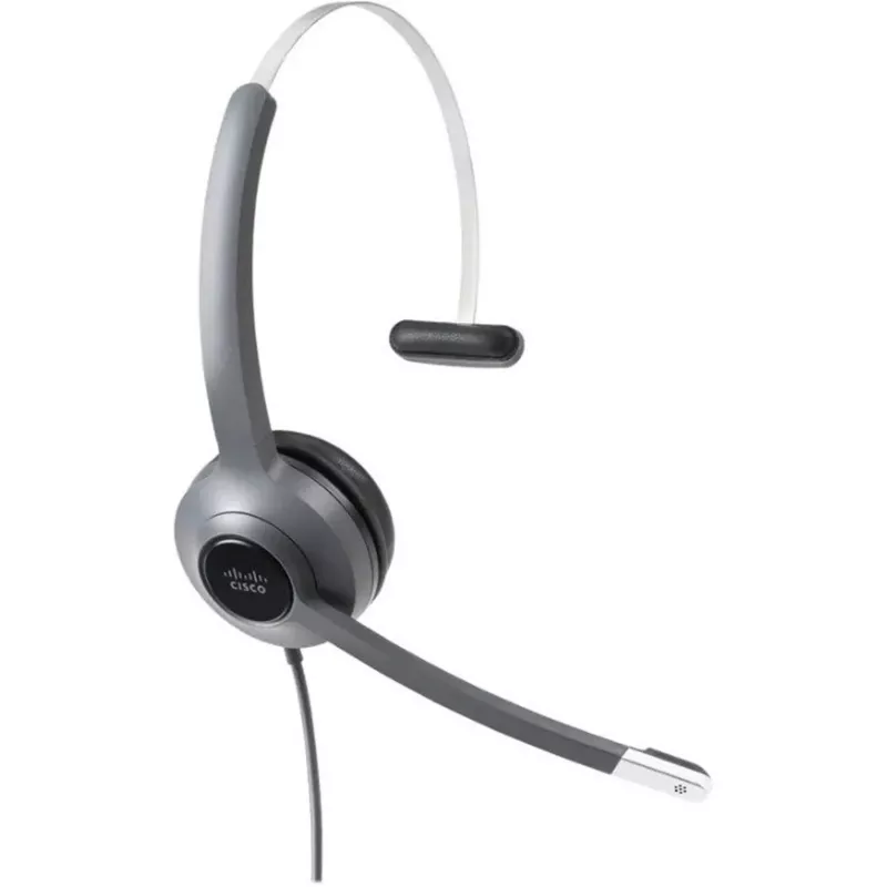Cisco 521 laidinis vienpusis - ausinės - ant ausies - laidinės - 3,5 mm kištukas (CP-HS-W-521-USB=)