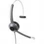 Cisco 521 laidinis vienpusis - ausinės - ant ausies - laidinės - 3,5 mm kištukas (CP-HS-W-521-USB=)