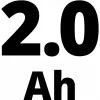 Einhell 4511395 ličio jonų 2000 mAh 18 V įkraunamas akumuliatorius (4511395)