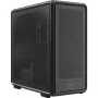 PC Midi Tower Cooler Master MasterFrame 600 Mesh — juoda, palaiko ATX/EATX, 2x200 mm priekiniai ventiliatoriai, priekinio / šoninio ventiliatoriaus palaikymas, 2x3,5 col. + 3x2,5 col. lizdai