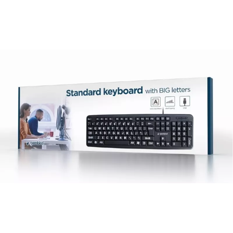 Standartinė USB klaviatūra senjorams