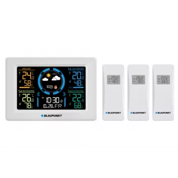 Oro stotelė BLAUPUNKT WS40WH belaidis vidaus/lauko temperatūros ir drėgmės monitorius
