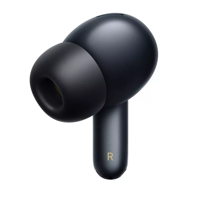 Ausinės „Xiaomi Buds 6 Pro“ — dvinarės belaidės ausinės, Bluetooth 5.3, ANC, IP54, 36 h su dėklu, belaidis įkrovimas, USB-C, kosminė juoda
