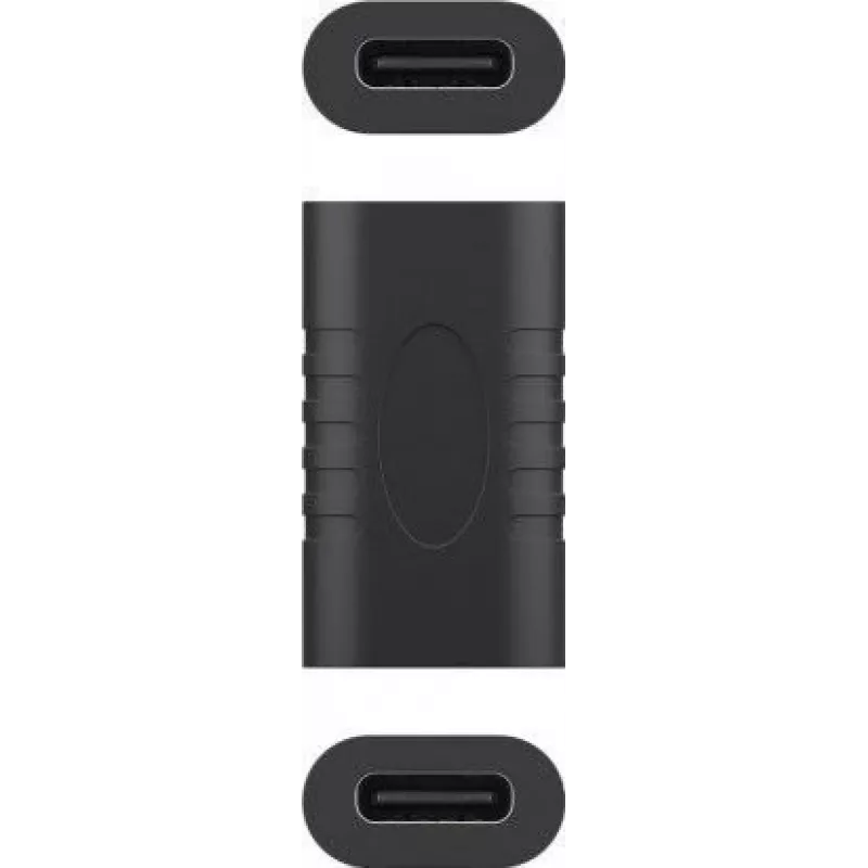 CoreParts MBXUSBC-AC0007 kabelių jungtis USB-C(F) juoda