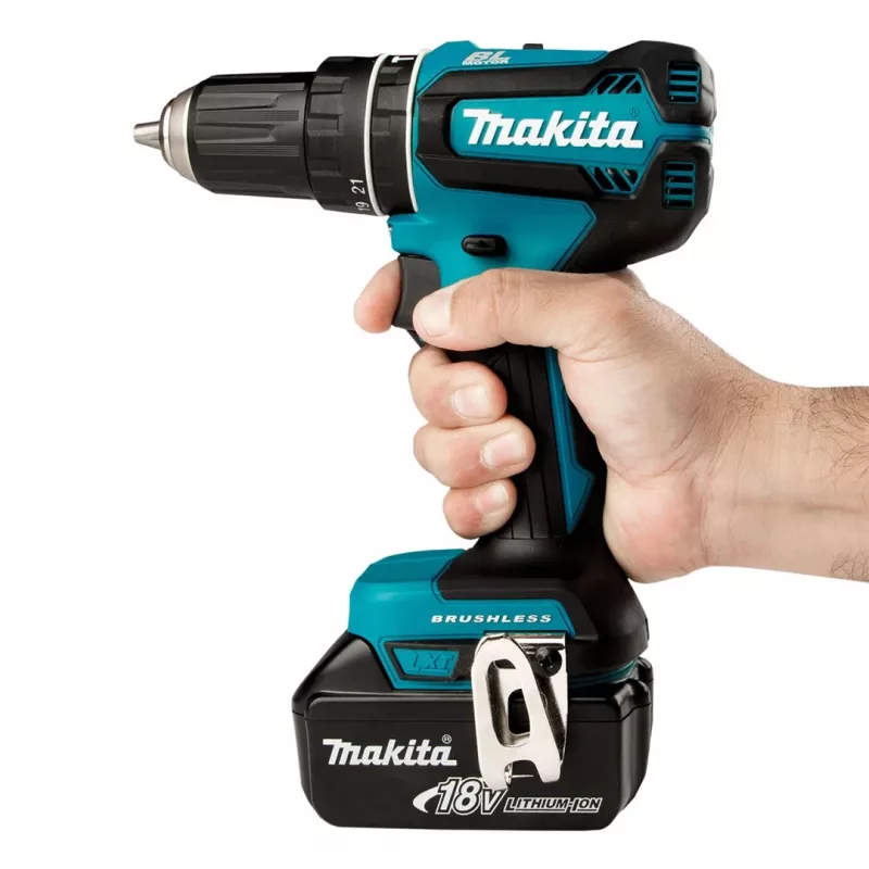 Makita DHP485Z grąžtas, beraktis, 1,1 kg, juoda, mėlyna