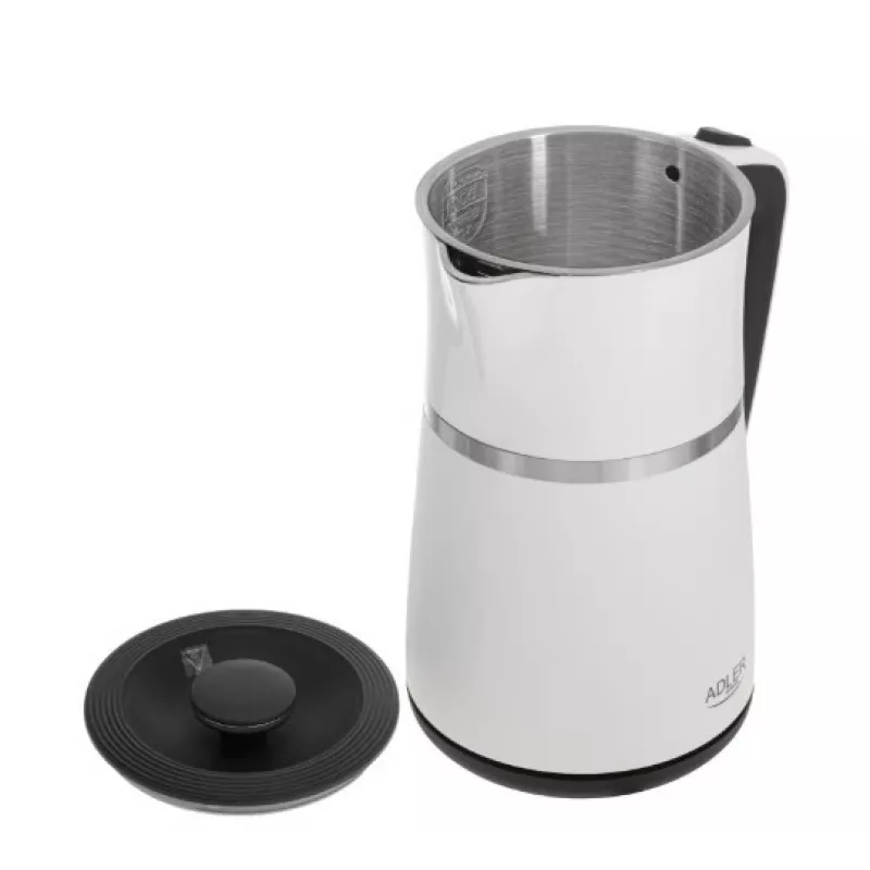 Elektrinis virdulys Adler 1,7 l 1355 W baltas dvigubomis sienelėmis