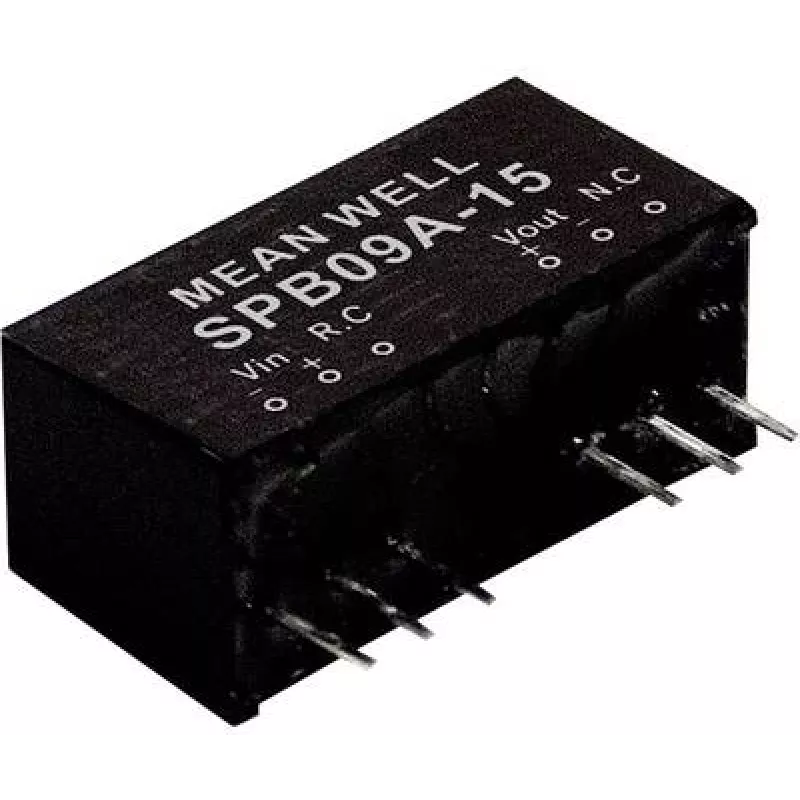 maitinimo adapteris mean well SPB09C-05 — 9 W, Įėjimas 36–75 V, Išėjimas 5 V