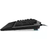 Mechaninė žaidimų klaviatūra „Lenovo Legion K500“ — pilno dydžio 104 klavišų USB, QWERTY JAV anglų k., RGB apšvietimas, pilka / juoda