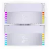 Jonsbo HX6280 CPU aušintuvas, PWM, RGB - 130mm, baltas
