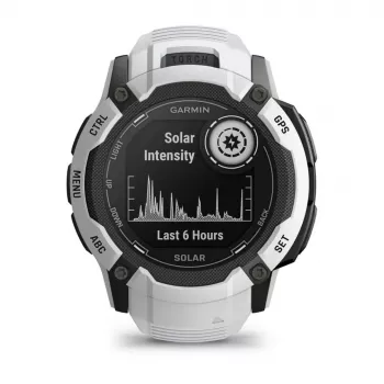 Garmin Instinct 2X Solar 2.79 cm (1.1) MIP 50 mm skaitmeninis 176 x 176 pikselių jutiklinis baltas GPS (palydovinis)