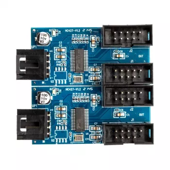 USB 2.0 šakotuvas Akasa AK-CBUB64-30BK 1 į 4 prievadų USB 2.0