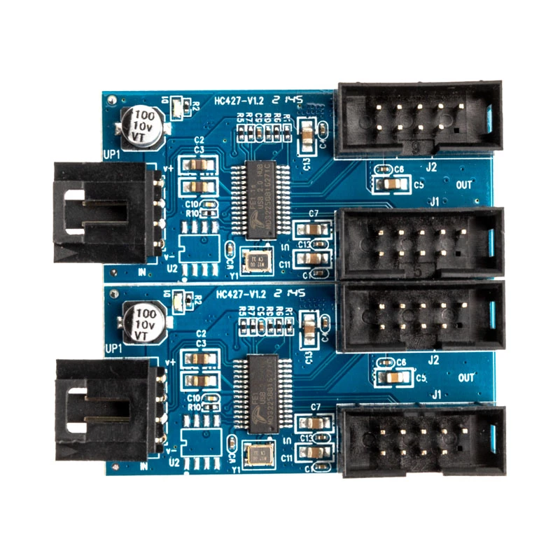 USB 2.0 šakotuvas Akasa AK-CBUB64-30BK 1 į 4 prievadų USB 2.0