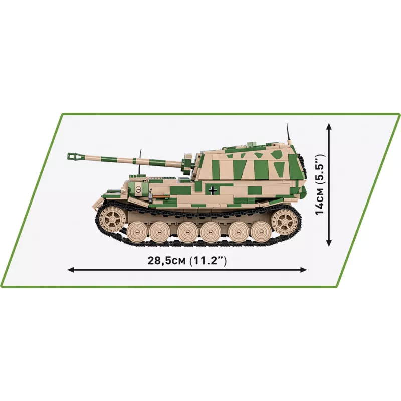 Cobi Historical Collection WWII SD. Vehicle. Ferdinand Tank, Multi